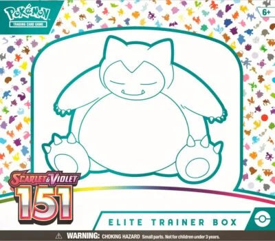 Pokemon - 151 10 Elite Trainer Box Case