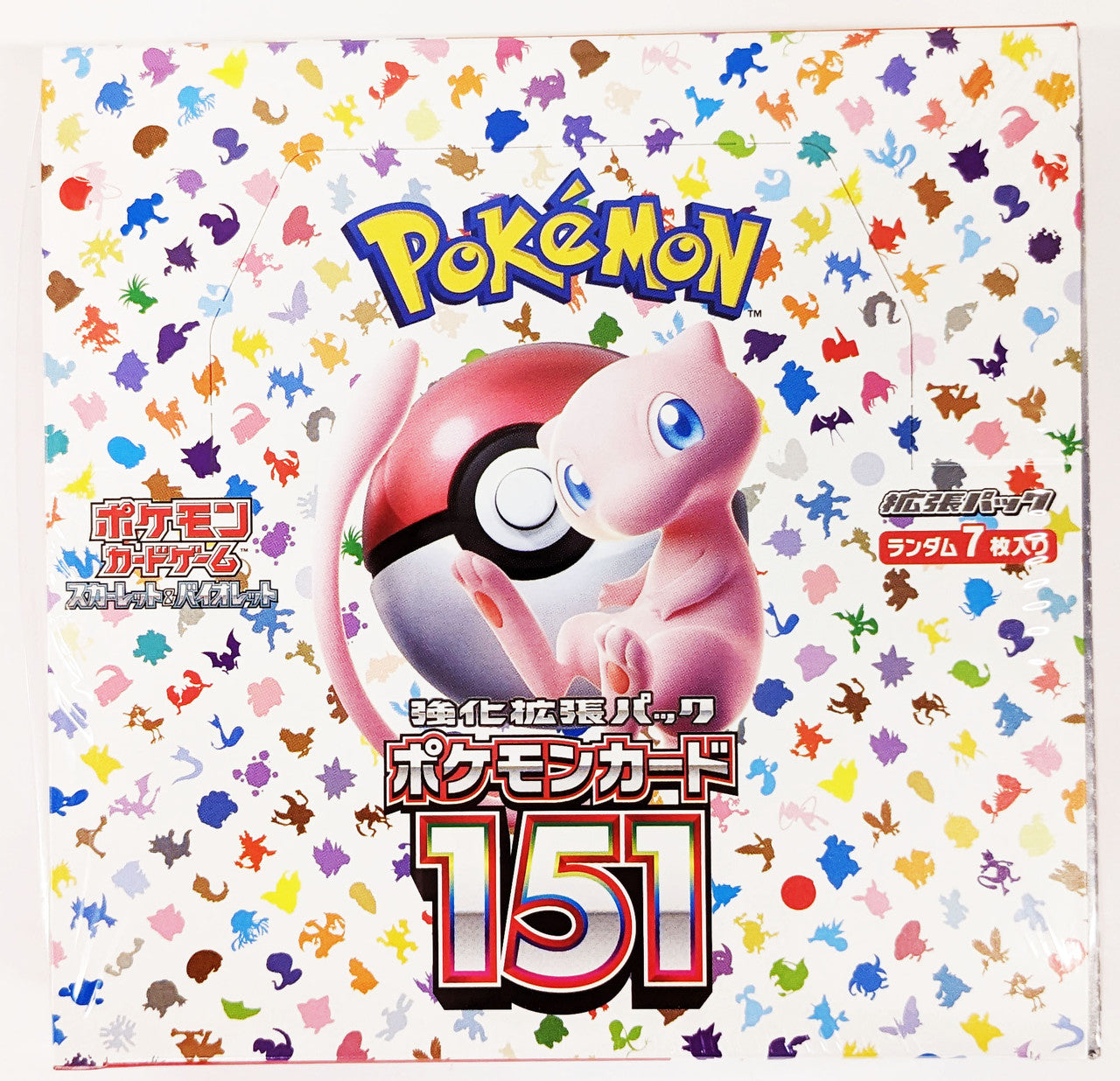 Pokemon Kaartspel Pokemon TCG Scarlet & Violet Booster Box SV2a - Japanse Pokemon 151 (12 DOZEN VOLLEDIGE DOOS)
