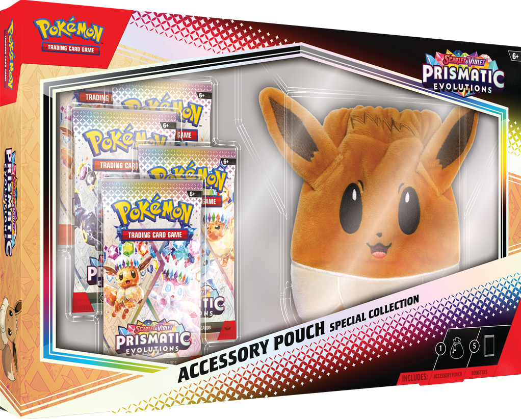 Pokemon - Prismatic Evolutions Accesory Pouch Special Collection
