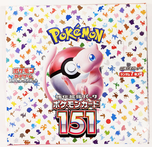 Pokemon Card Game TCG Booster Box SV2a - Pokemon Card 151  #Japans
