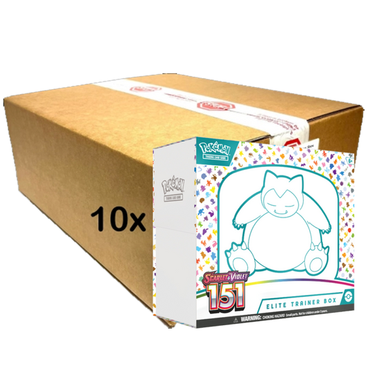 Pokemon - 151 10 Elite Trainer Box Case